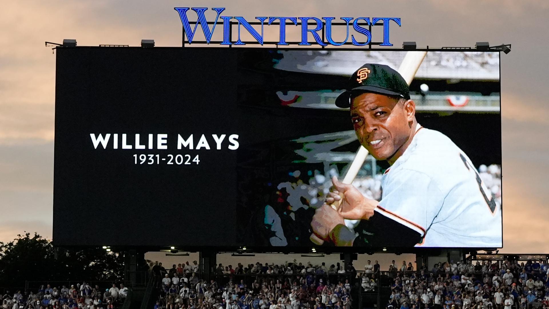 Willie Mays, the 'Say Hey Kid' and San Francisco Giants legend, has died at 93.