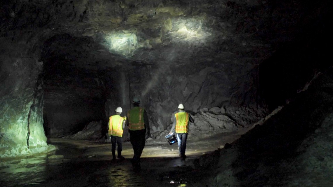 Exploring the Mountain Quarries Mine Hawver Cave in Auburn | abc10.com