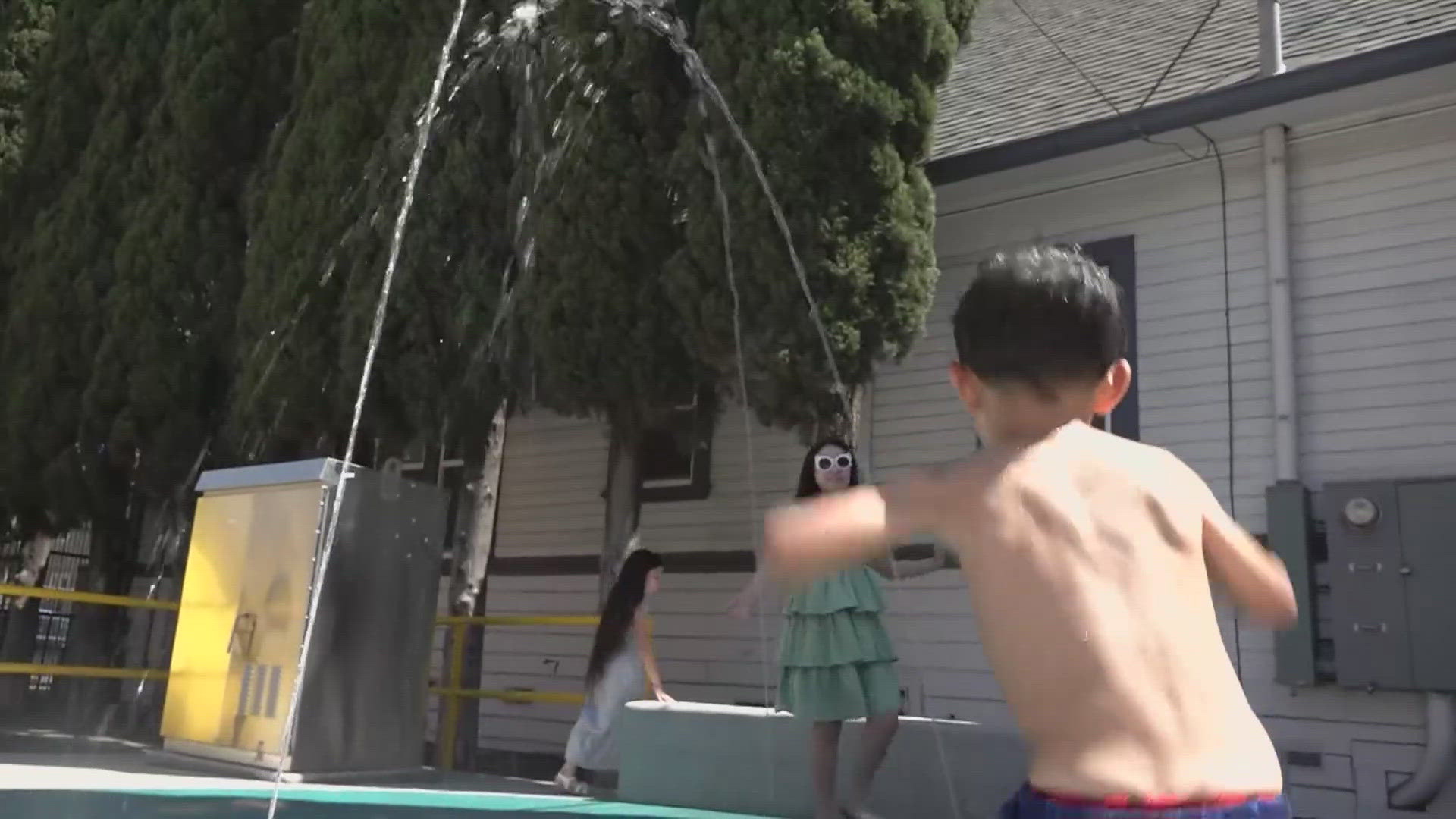 Stockton splash Pad opens for homeless families | What We Know