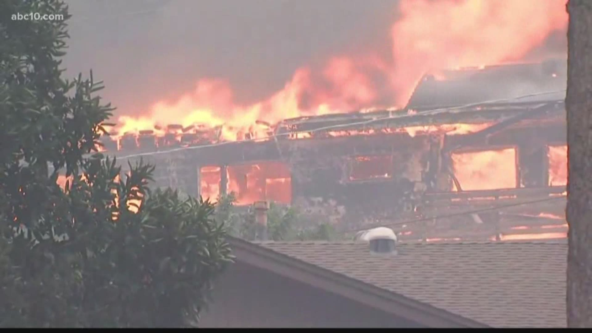Walt Gray has the latest on the fires burning across California.
