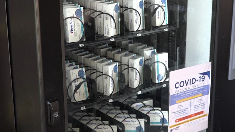 Yolo County's vending machines dispense COVID tests, but other resources are also in talks