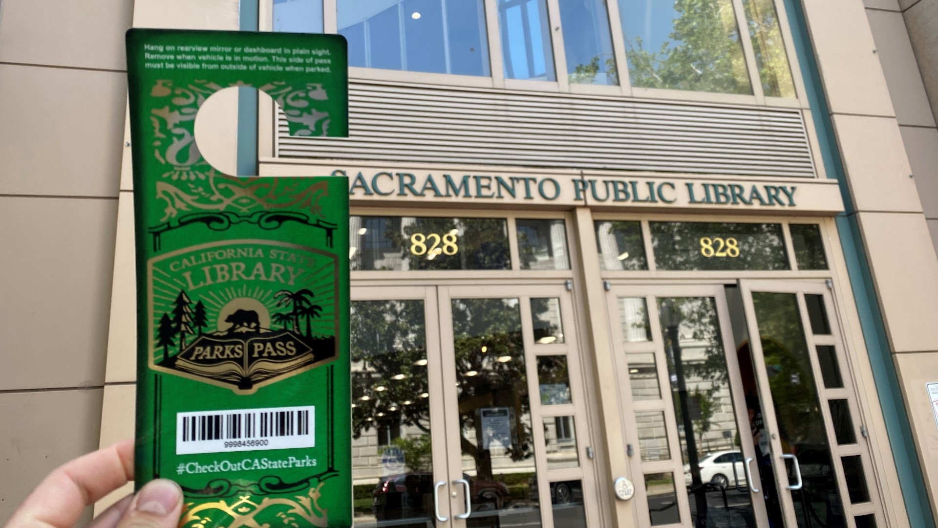 The new pass being distributed at local libraries will allow free vehicle day use entry at more than 200 state parks in California.