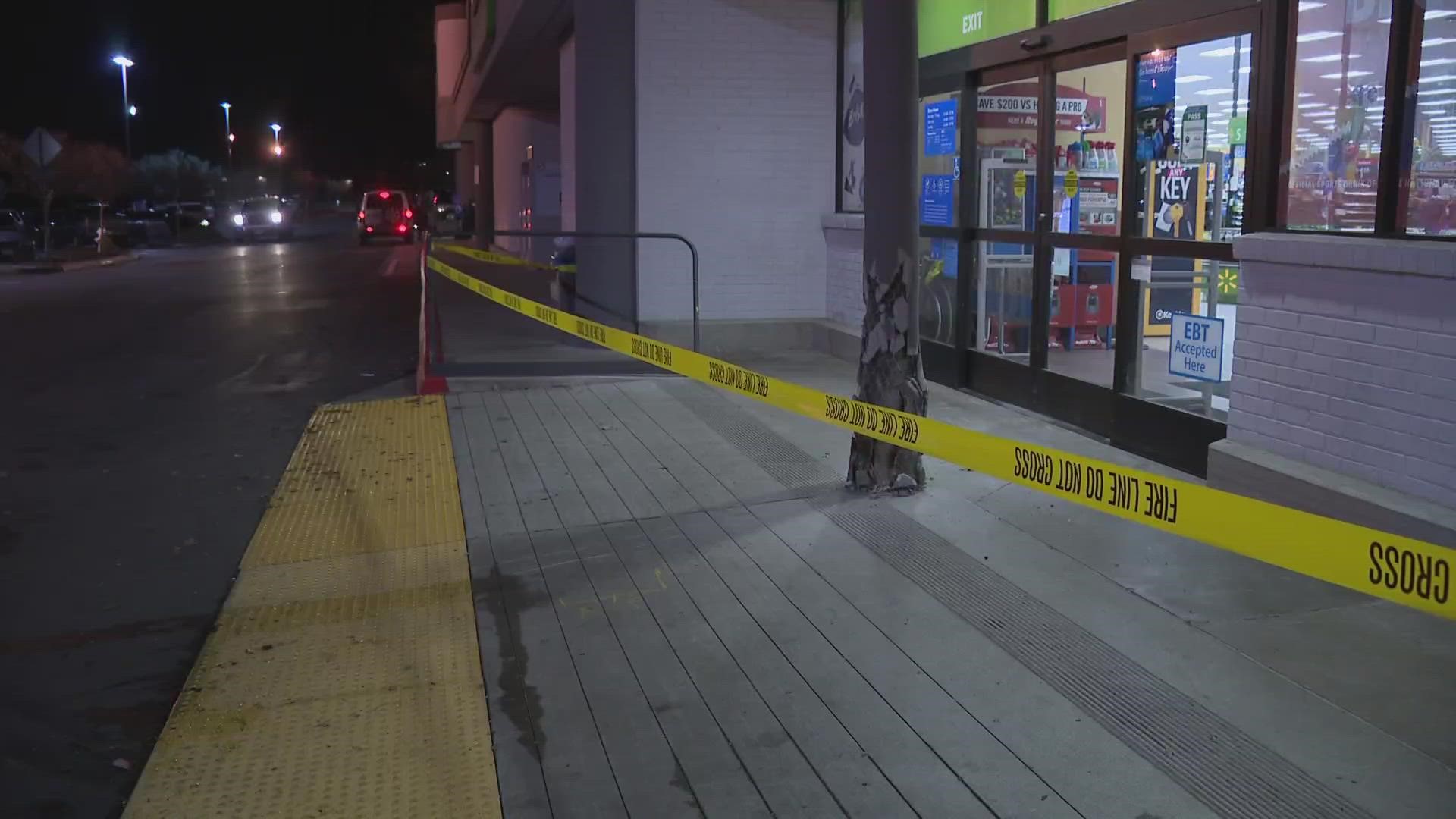 The crash happened just before 4 p.m. at a Walmart in Granite Bay.