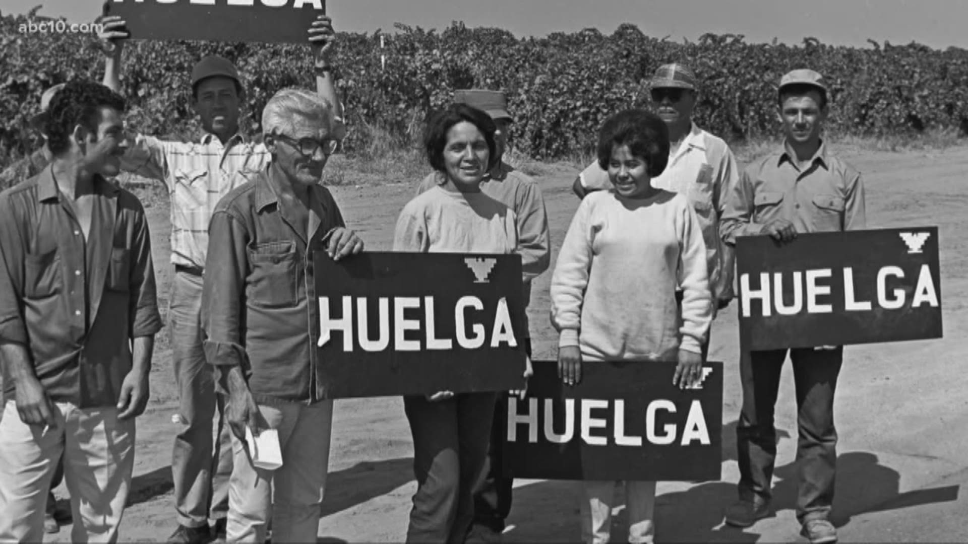The official unveiling of Dolores Huerta Plaza will happen Thursday at 12:30 p.m. The event is free and open to the public.