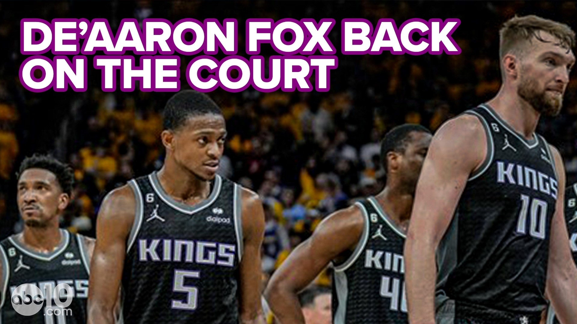 Download De'Aaron Fox NBA Player Kings Wallpaper