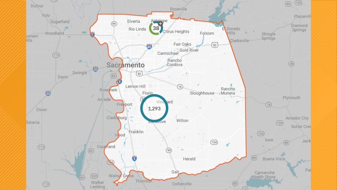 Power outage in Elk Grove Updates