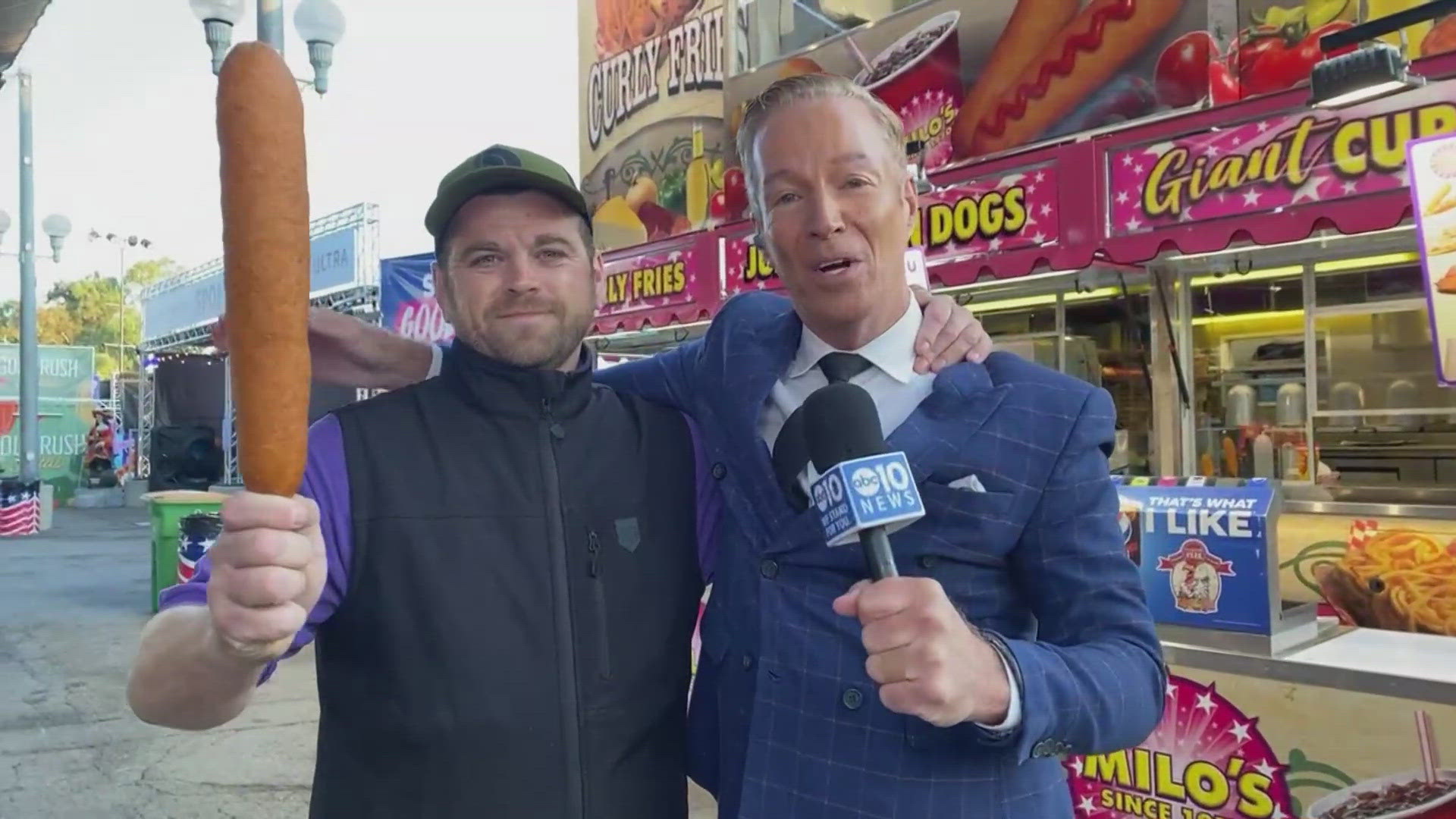 Milo Franks served corn dogs at the California State Fair for more than 50 years. Now his son is honoring his legacy.