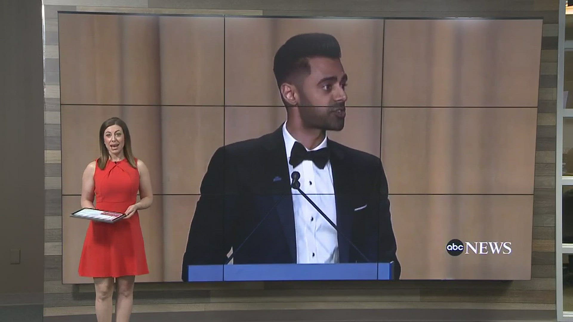 'The Daily Show' senior correspondent Hasan Minhaj, a UC Davis alum, took jabs at the president and press core at the White House Correspondent's Dinner (May 1, 2017)