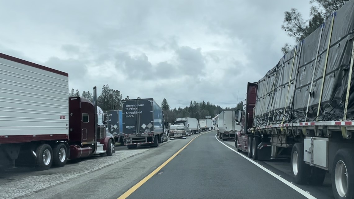 Trucks rolling again on I-80 after interstate reopens