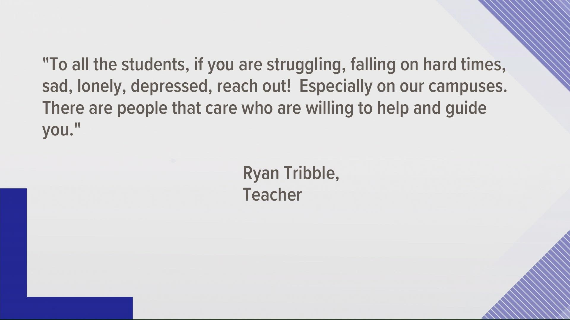 Turlock police told ABC10 that Ryan Tribble's intervention likely saved the student's life.