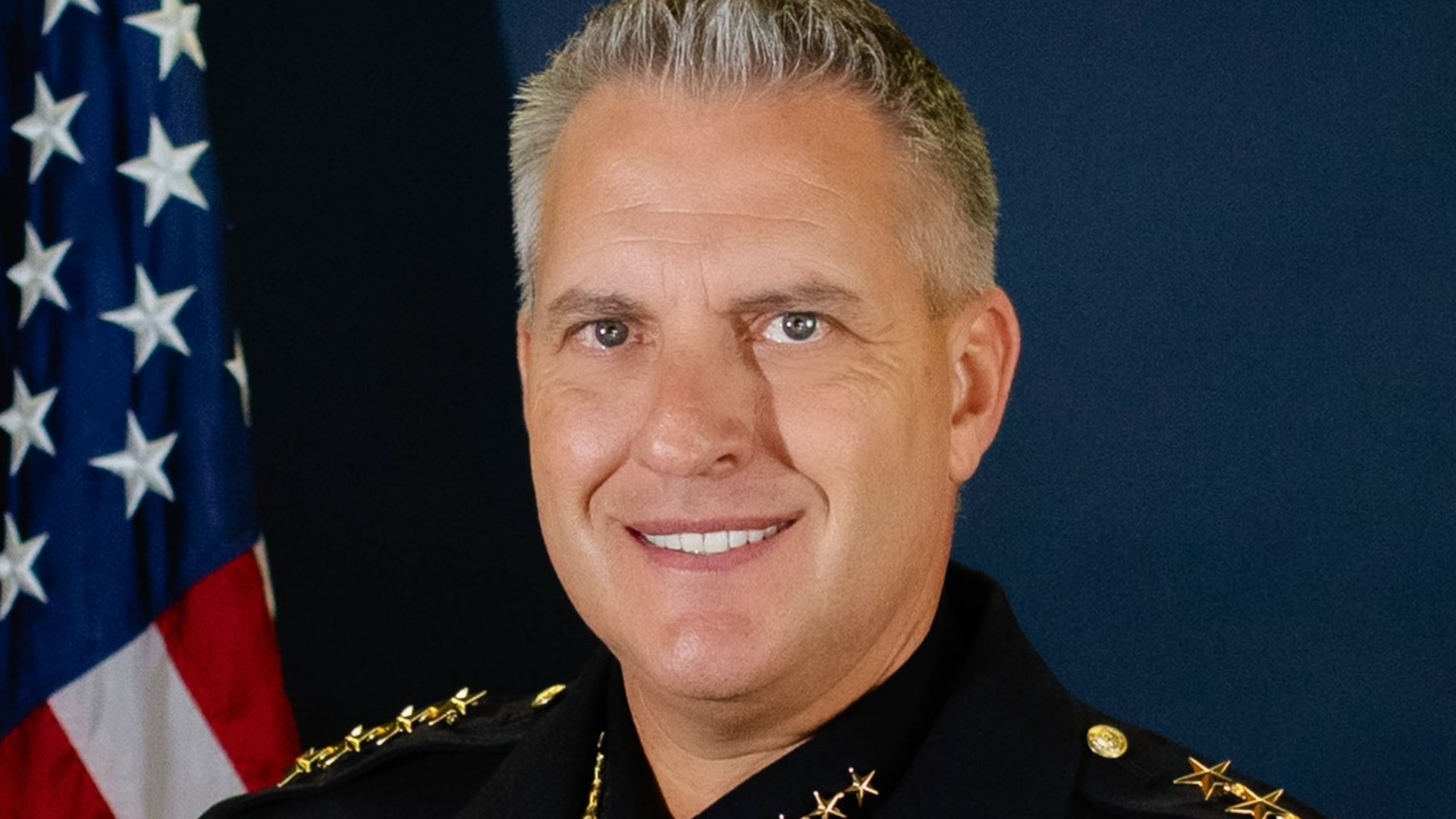 Stephen Schluer was recently named the official chief of police for the city of Manteca.