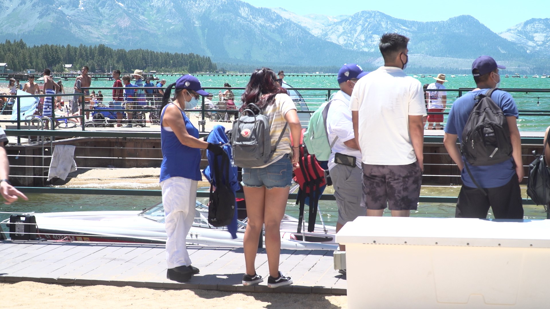 Despite canceling the Fourth of July firework shows due to the coronavirus pandemic, Tahoe Park officials are already seeing a massive influx of visitors.