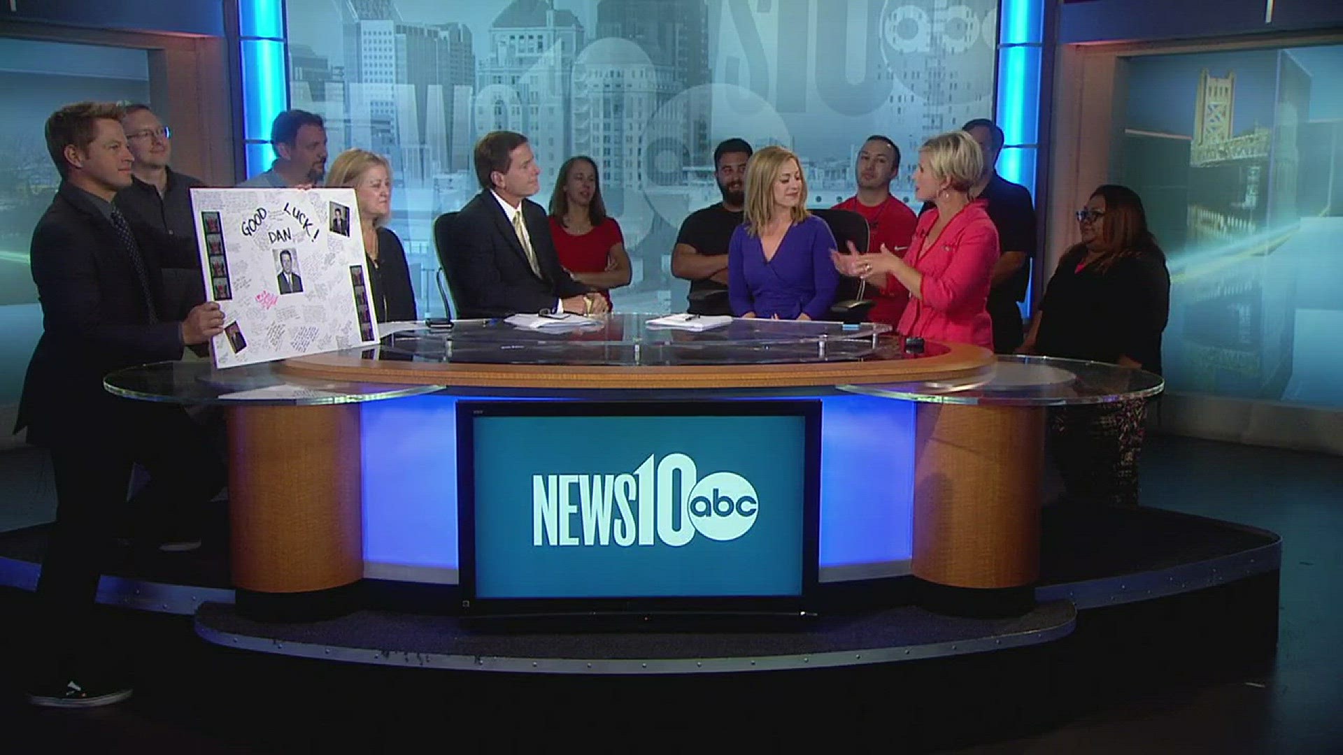 We wish Dan Elliott a farewell after 26 years at the News10 desk. (Wednesday, Aug. 12, 2015)