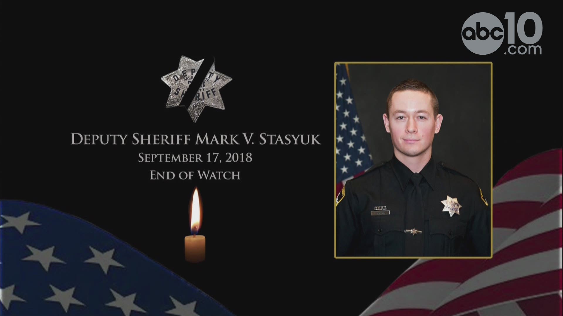 Listen:  Sgt. Mark Stasyuk's  "End of Watch" radio call from his memorial service.
