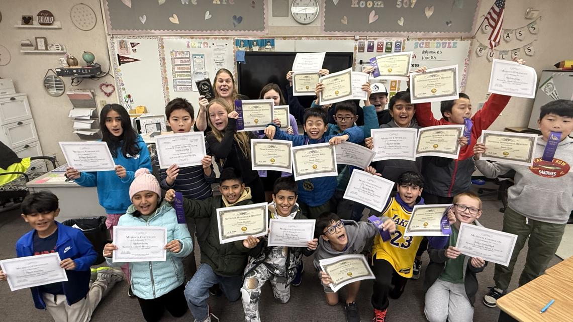 'Math is for everyone': One student’s big idea adds up to national math success at Ridgeview Elementary