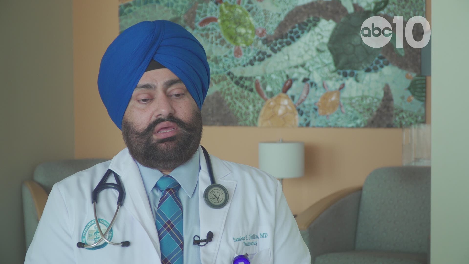 Dr. Samjot Dhillon is a pulmonologist who treated Ricky D'Ambrosio, 21, after he was hospitalized for acute respiratory failure from vaping.