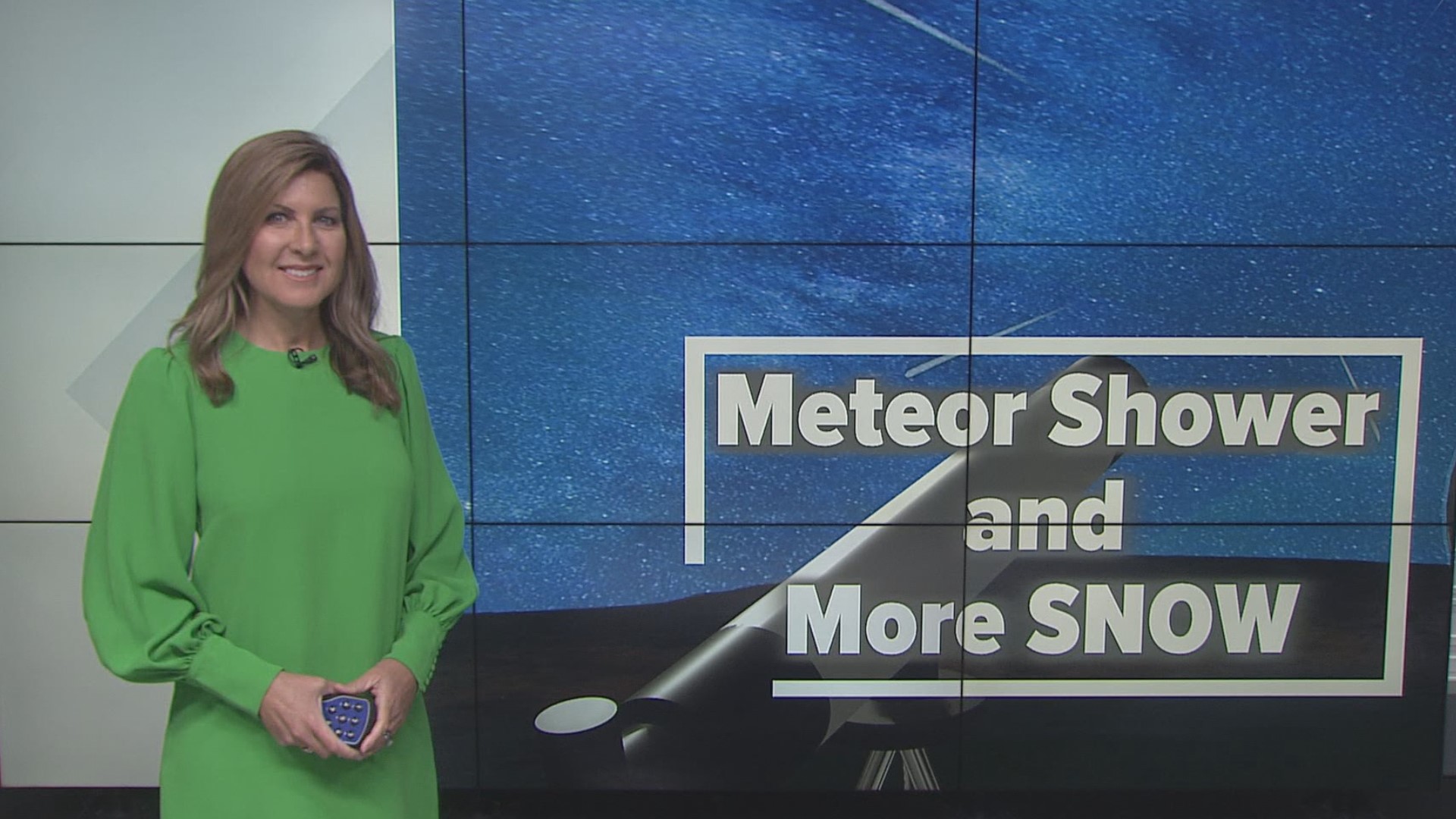 Our second biggest meteor shower of the year will peak this week, but with showers in the forecast, Monica Woods is tracking the best time to view the Lyrids.
