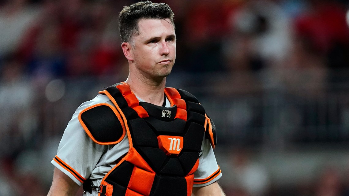 Giants' Buster Posey laments 'splash hit' blocked by right field column –  NBC Sports Bay Area & California