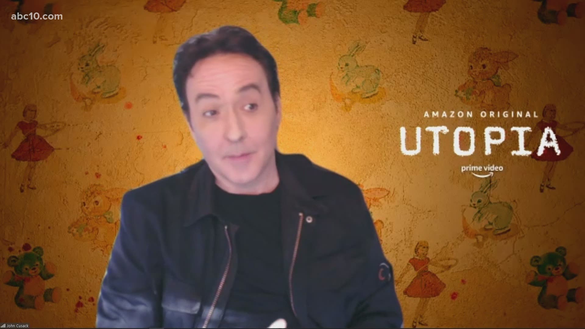 John Cusack talks with Mark S. Allen about 'Utopia' coming to Prime Video.