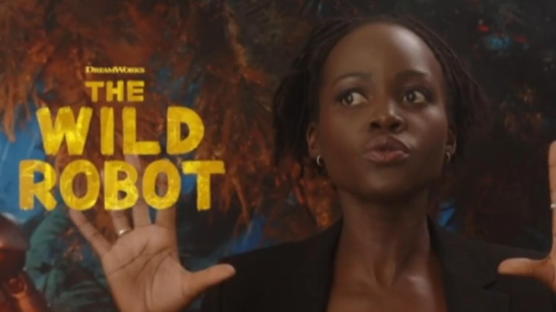 Academy Award-winner Lupita Nyong'o speaks with ABC10's Mark S. Allen about her newest movie, "The Wild Robot," about a robot stranded on a deserted island.