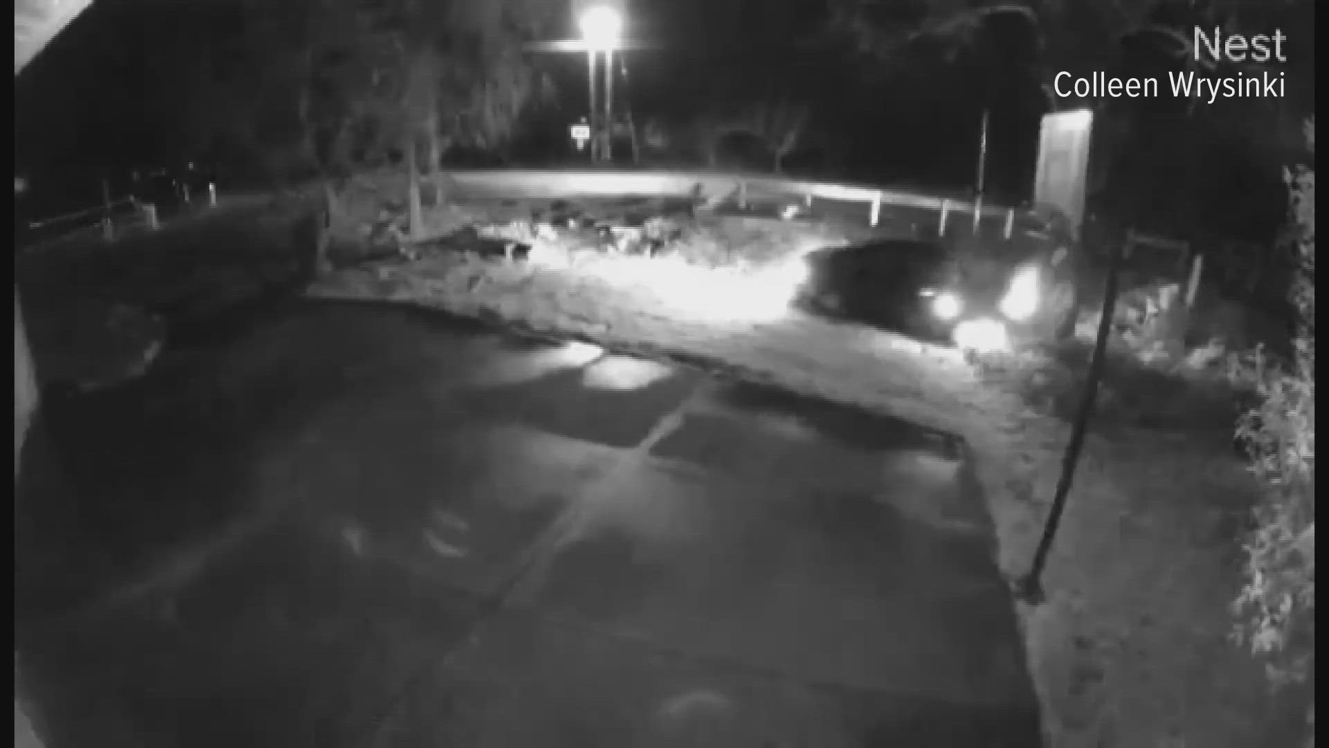 Crash crashes through guard rail and into walnut tree in Colusa County