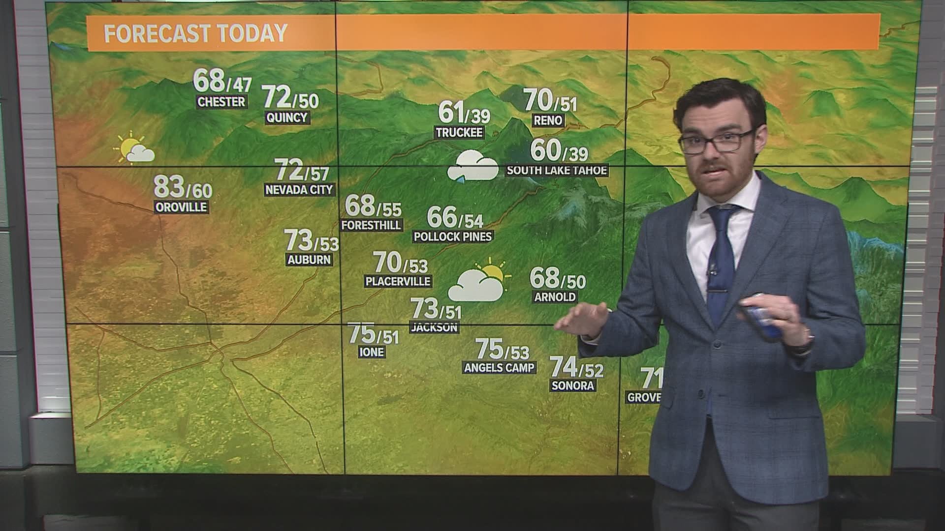 ABC10 meteorologist Brenden Mincheff has the latest weather forecast for Northern California for Sunday, May 28th.