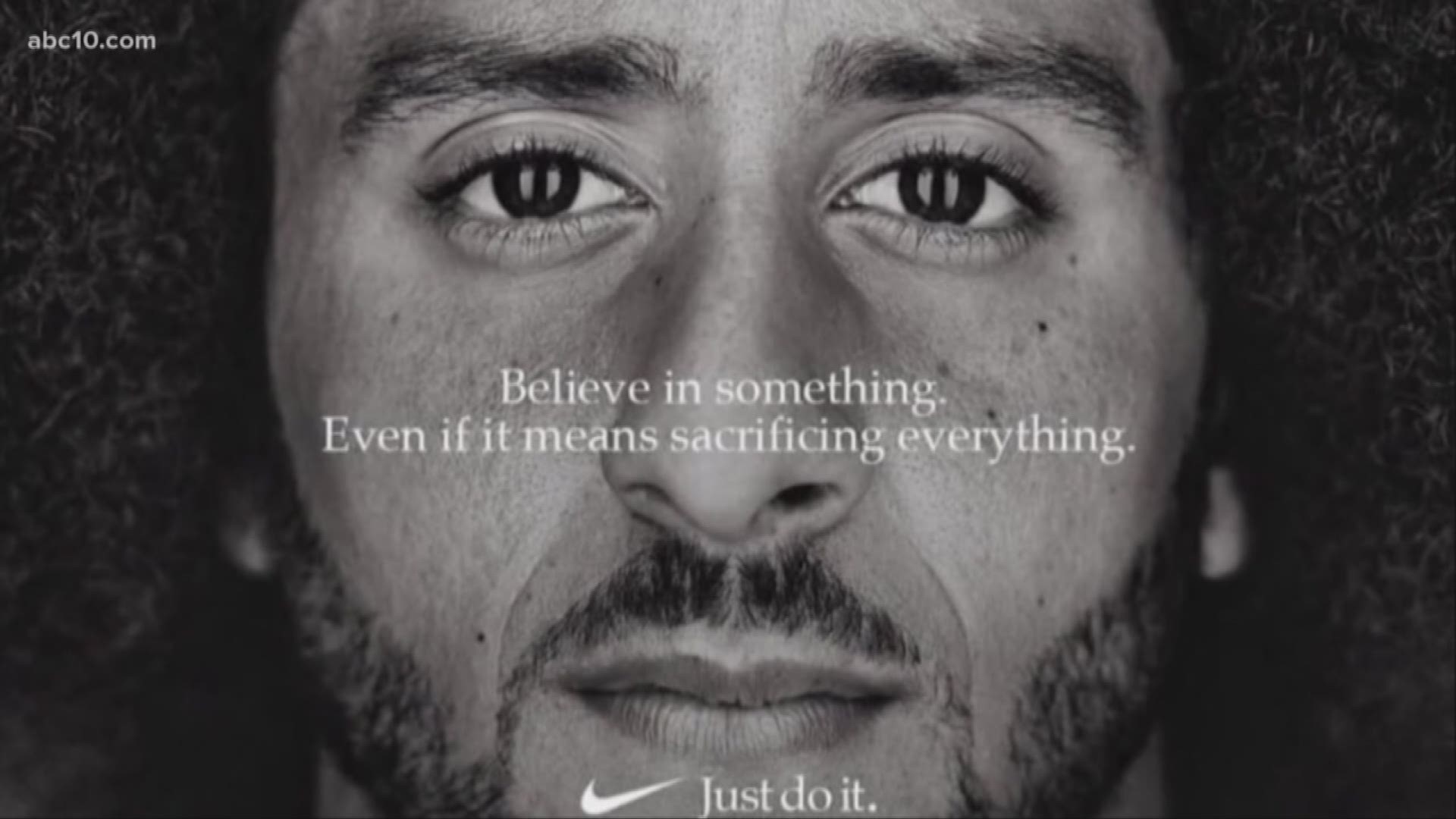 Nike released a new ad featuring former San Francisco 49ers quarterback Colin Kaepernick and it has people across the country talking, including veterans in his Northern California hometown of Turlock.