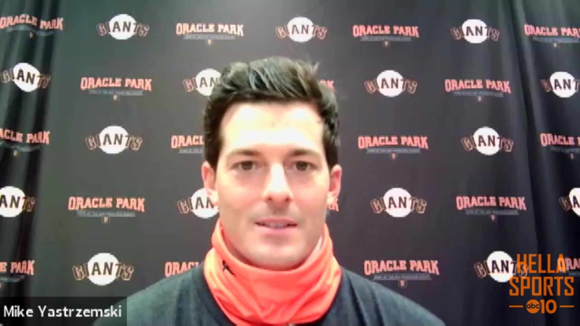 Mike Yastrzemski talks about his walk-off heroics to lift the