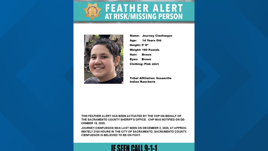 Have you seen Journey Cienfuegos? Law enforcement needs your help