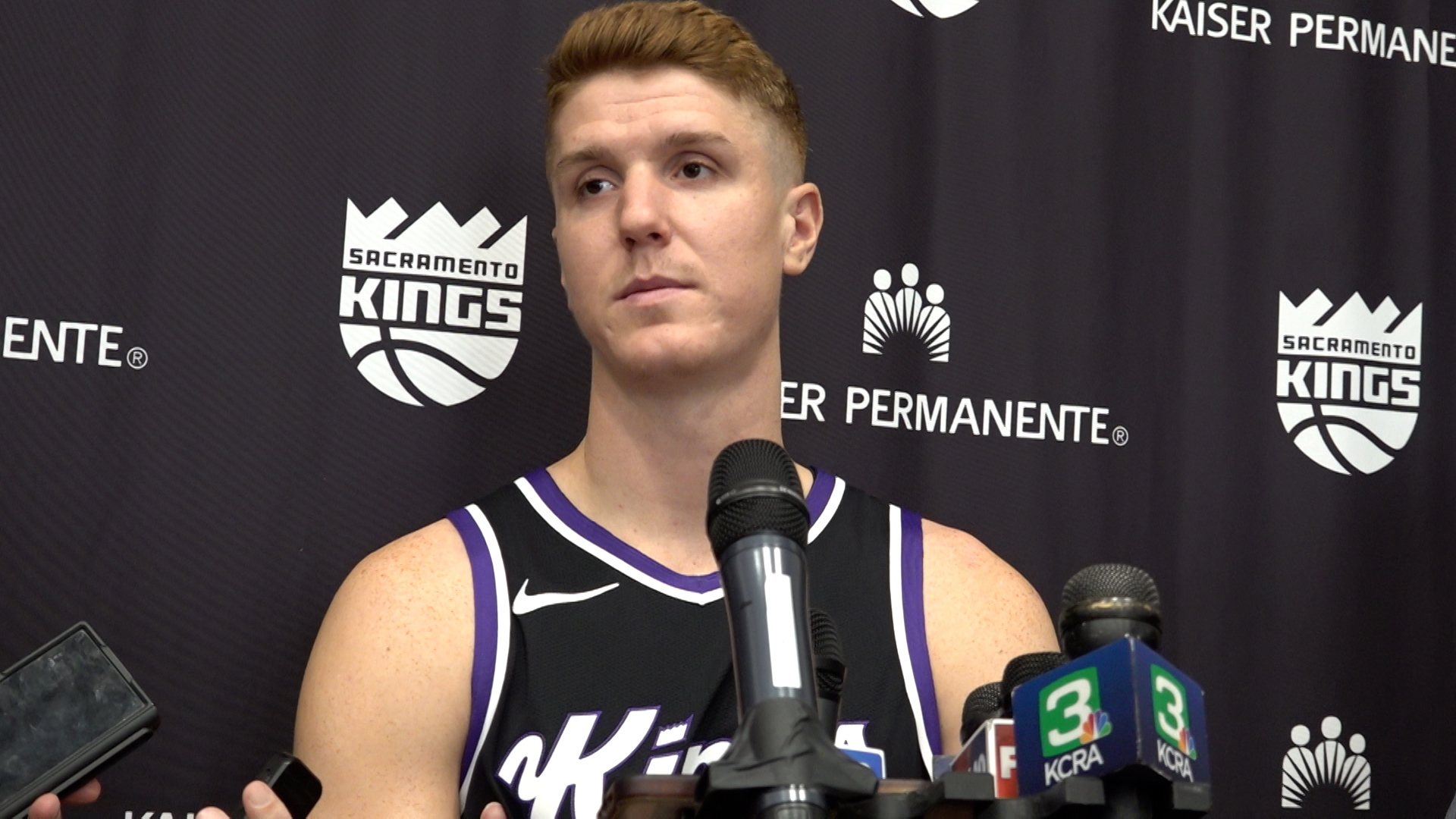 Sacramento Kings Media Day | Kevin Huerter talks recovery latest