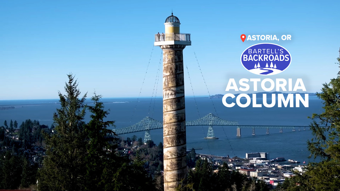 'Best view anywhere:' Inside Oregon’s Astoria Column | Bartell's Backroads