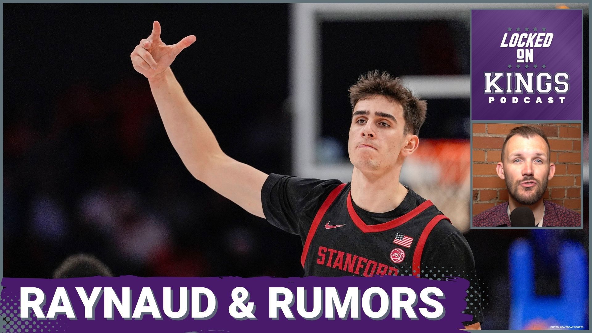 Matt George reacts to the Sacramento Kings drafting Stanford center Maxime Raynaud in the 2nd round, & shares thoughts and info on Dennis Schroder, Malik Monk rumors