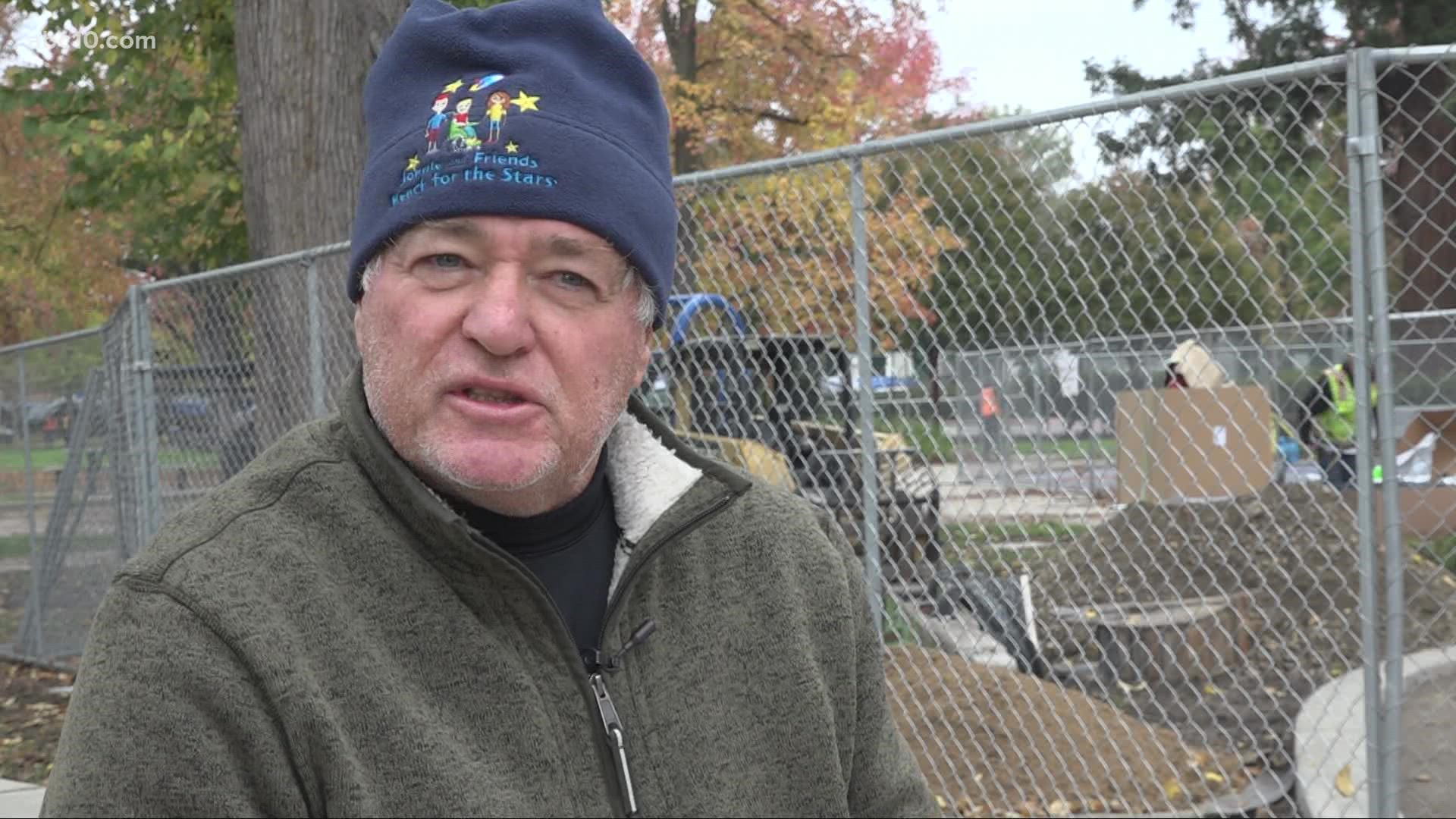 Lena Howland spoke to Marc Lever, the father behind the revitalization of Southside Park, about why making the park more inclusive is important to him.
