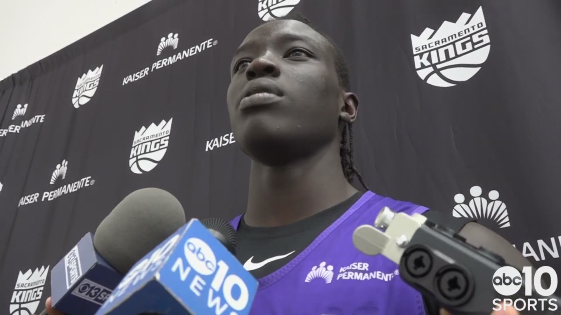 Wenyen Gabriel talks about his recent promotion from a G League two-way player with the Stockton Kings, to a full time roster player with the Sacramento Kings.