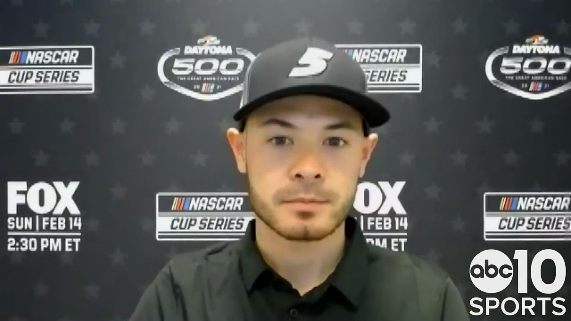 Elk Grove native Kyle Larson on his new opportunity with Hendrick Motorsports & returning to NASCAR following a suspension or using a racial slur last year.