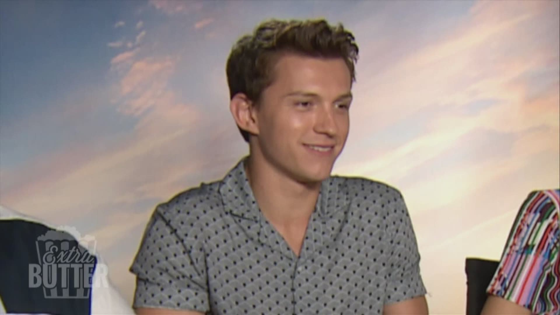Extra Butter travels to London to talk with the stars of 'Spider-Man: Far From Home.' Tom Holland, Zendaya and Jacob Batalon sit down with Mark S. Allen.