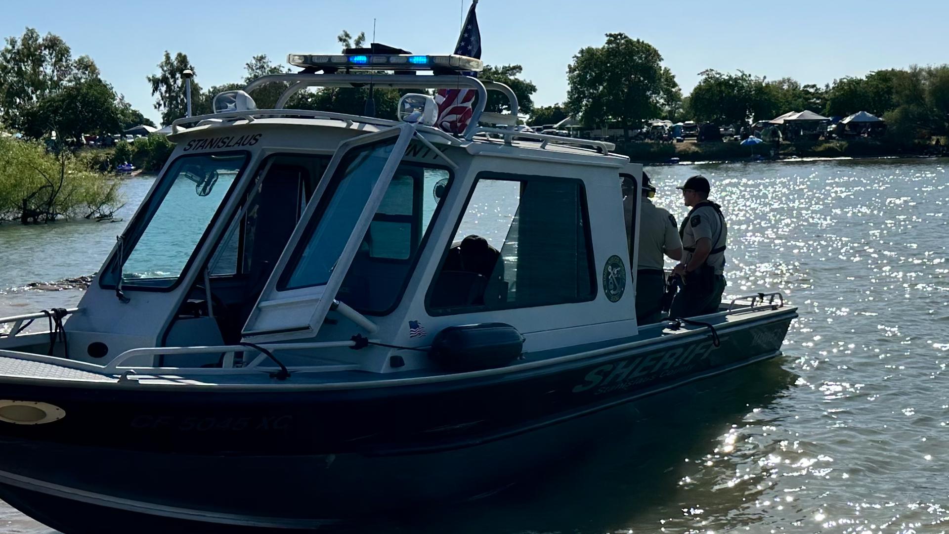 The search for a missing swimmer at Woodward Reservoir came to a tragic end Sunday evening.