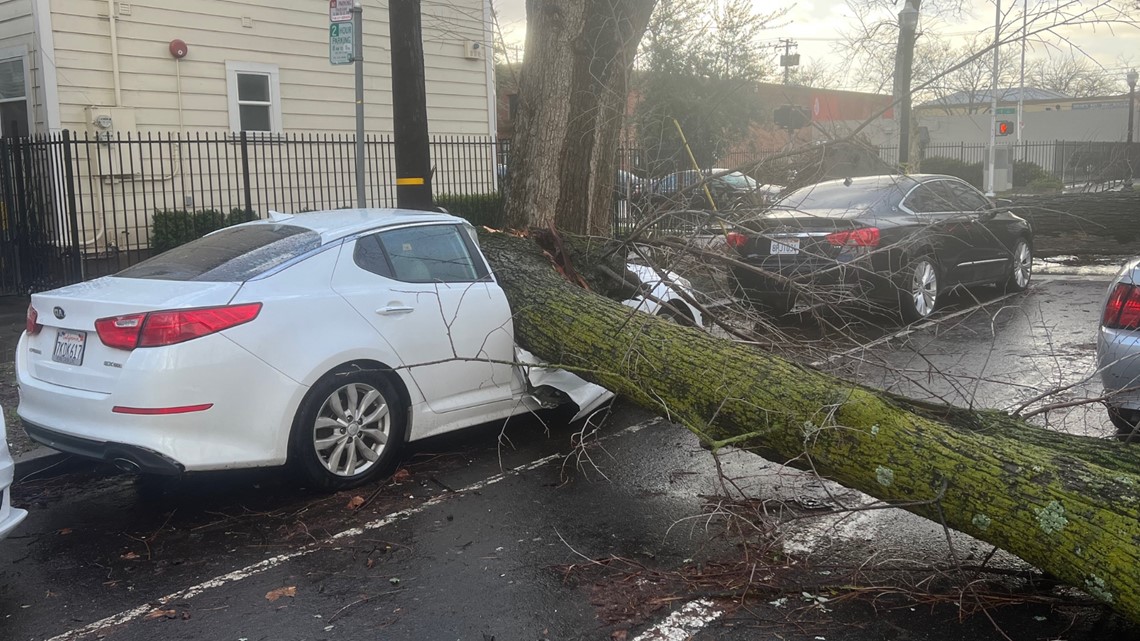 Northern California winter storm weather timeline Jan. 8 9 2022