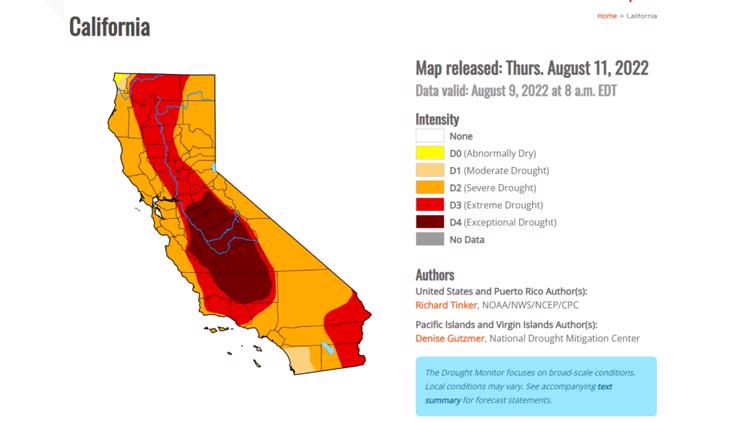 Expanded drought conditions highlight latest drought monitor