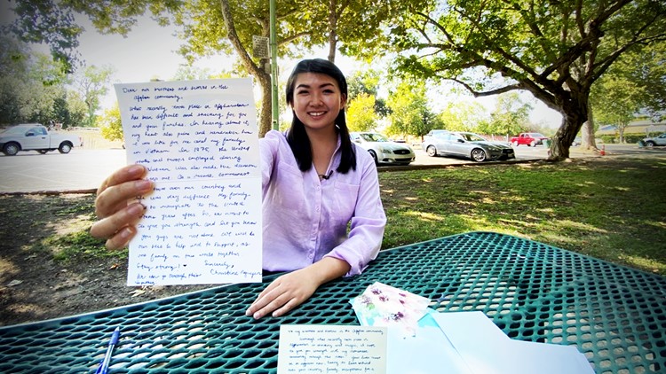 Sacramento's Vietnamese community welcomes incoming Afghan refugees through letters | NorCal Strong