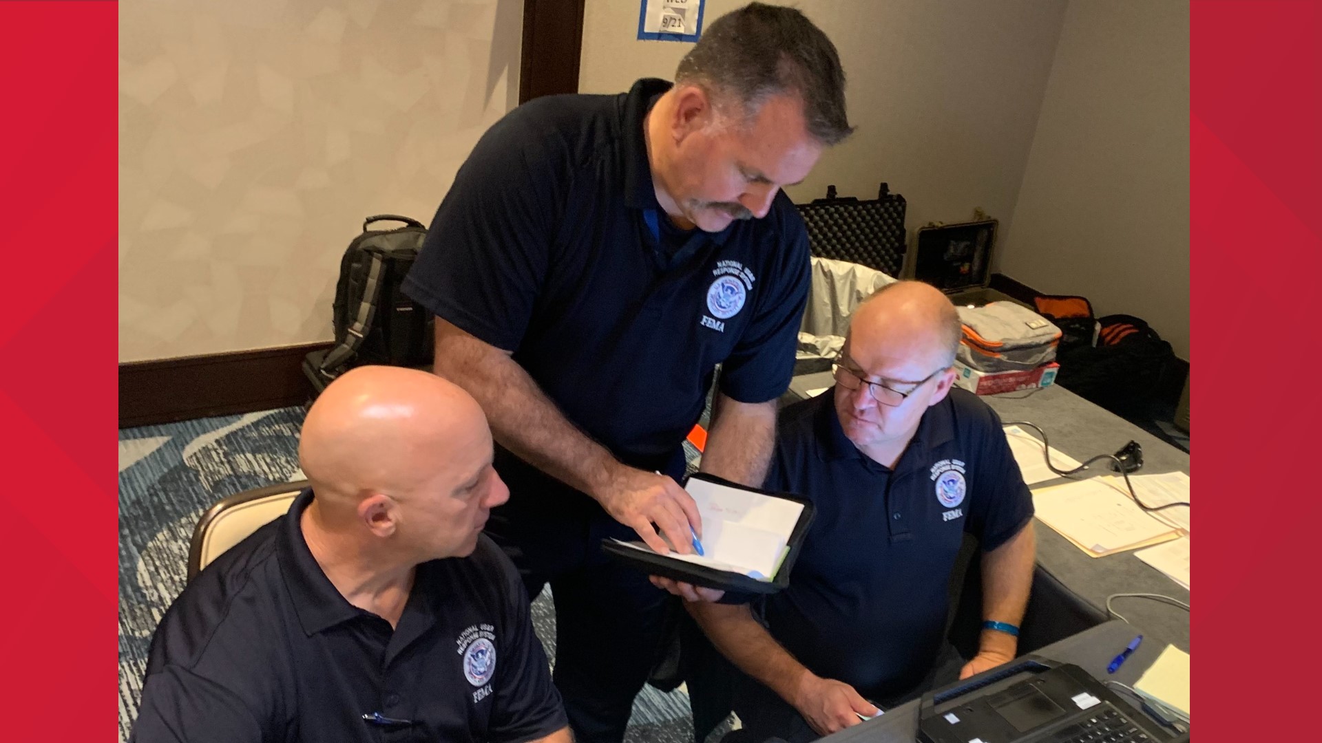 The Sacramento Fire captains are serving on a regional incident support team that's part of the California/FEMA Urban Search and Rescue Team.