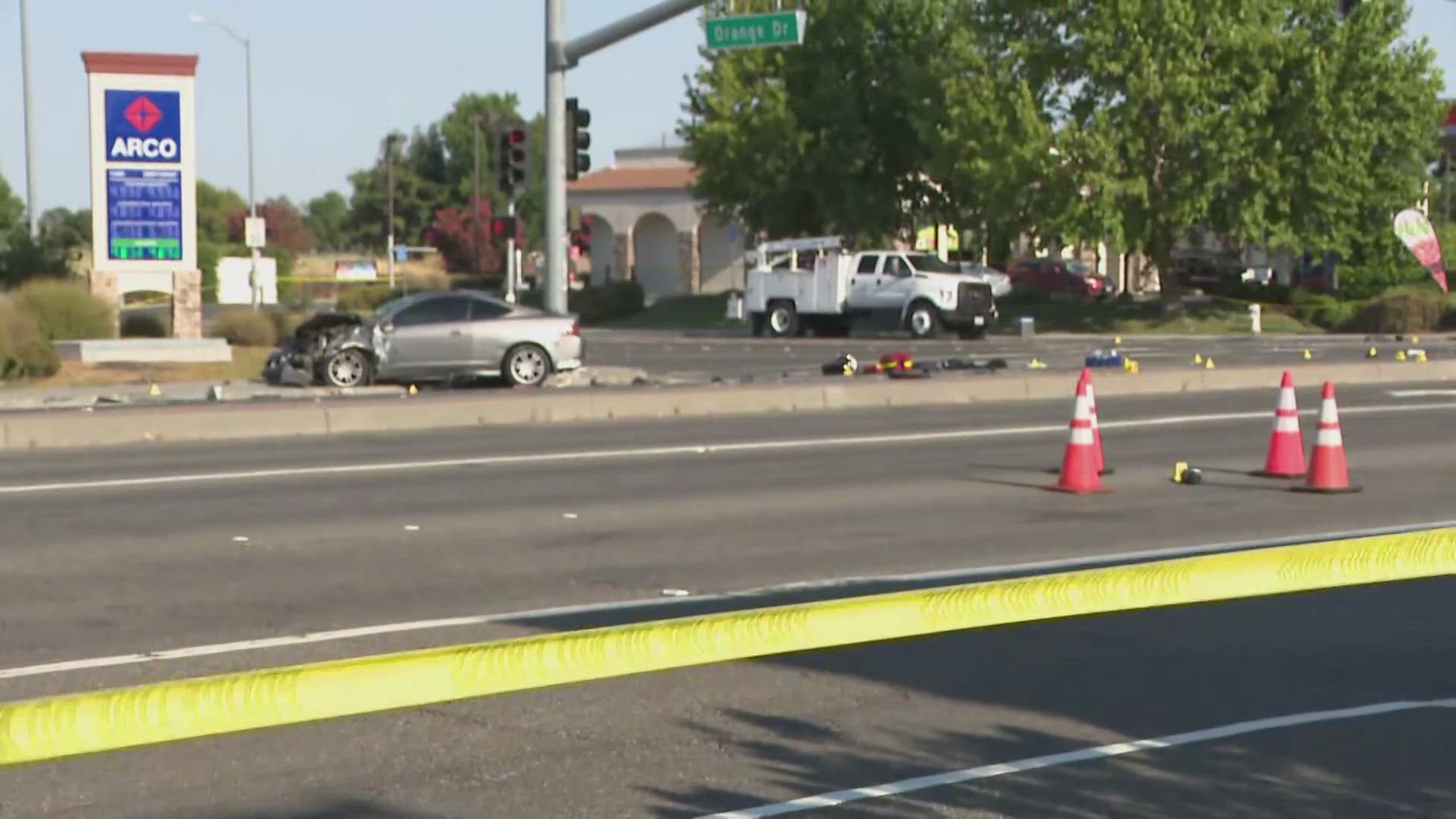 Vacaville police officer killed in crash during traffic stop