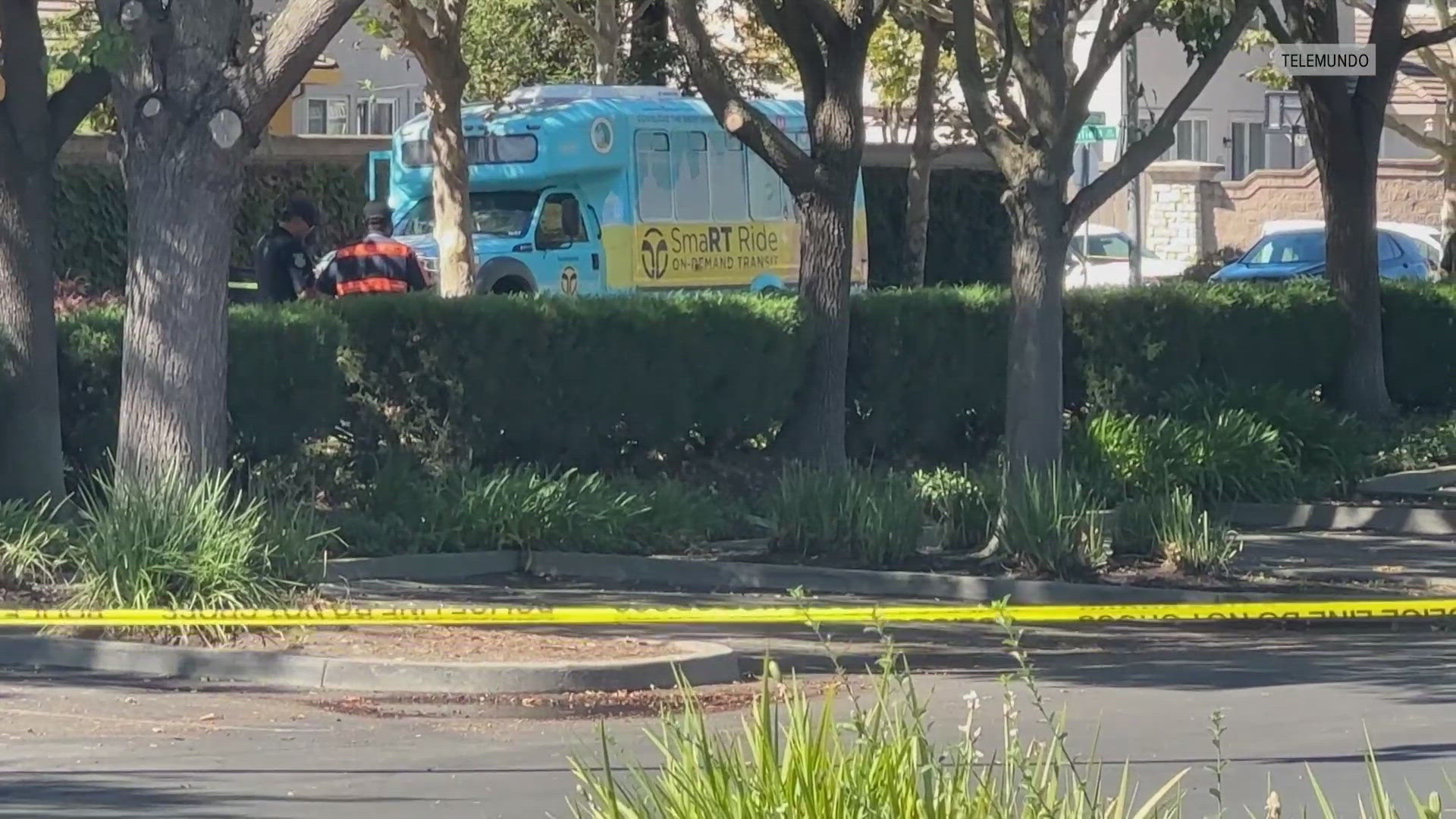 The Sacramento Regional Transit District said the bus is a SmaRT Ride, which is a shuttle service where people can request rides.