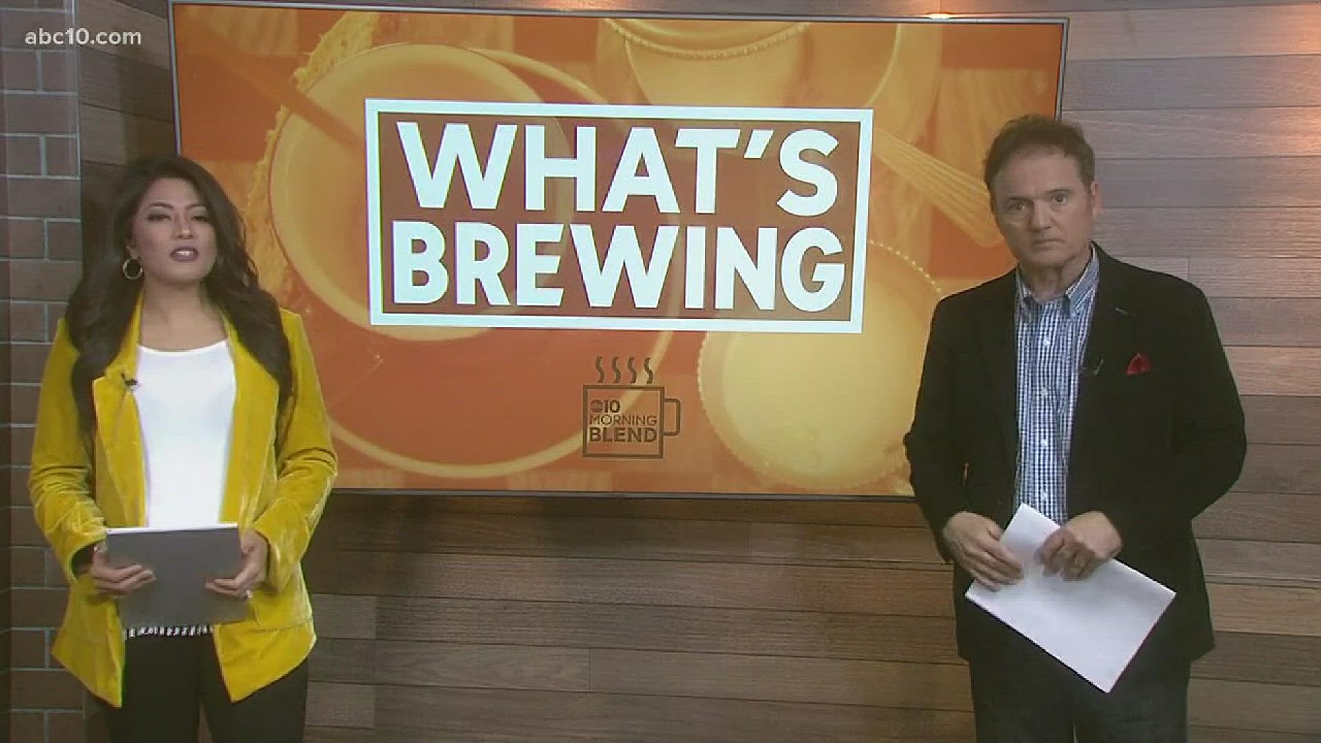 Megan and Walt have what's brewing locally.