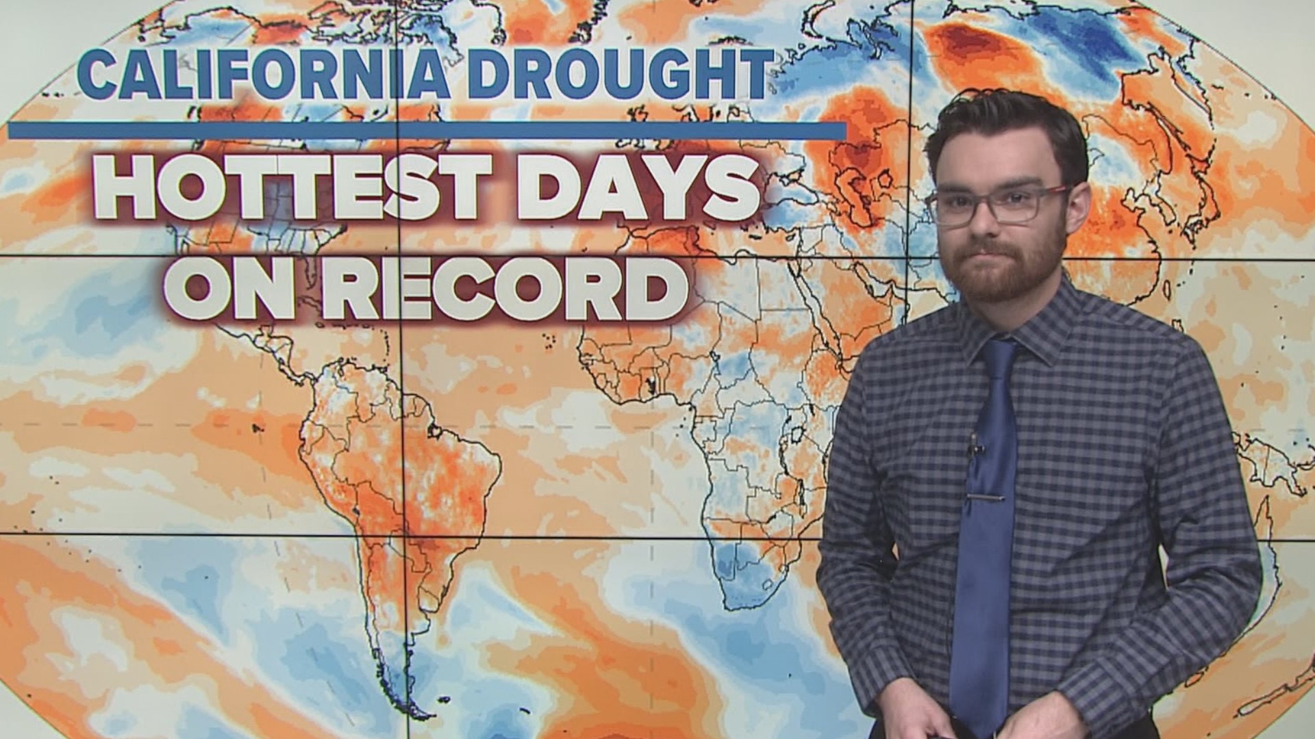 Earth just suffered through days of record setting heat, even though California had a very mild week. ABC10 meteorologist Brenden Mincheff takes a deeper look.