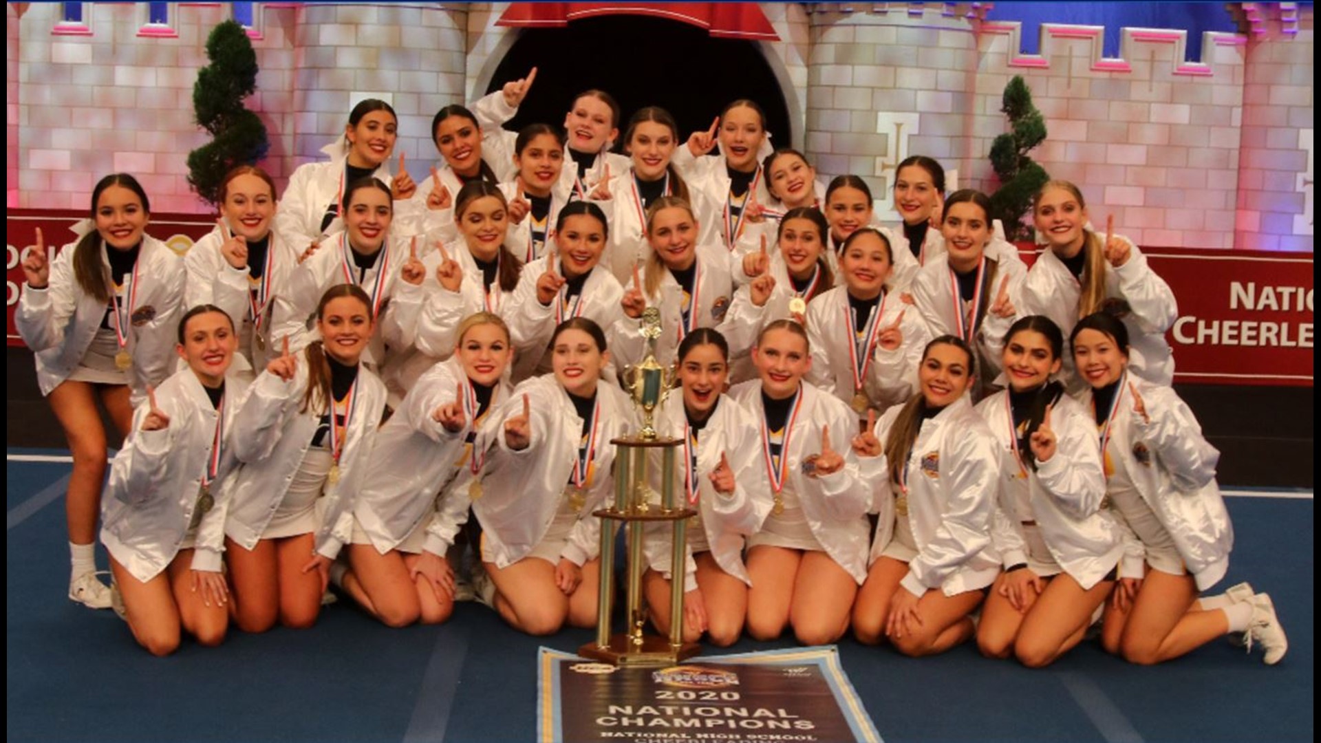 Two Northern California high school cheer teams are rocking their National Championship swag on campus after earning the top spot in their respective divisions