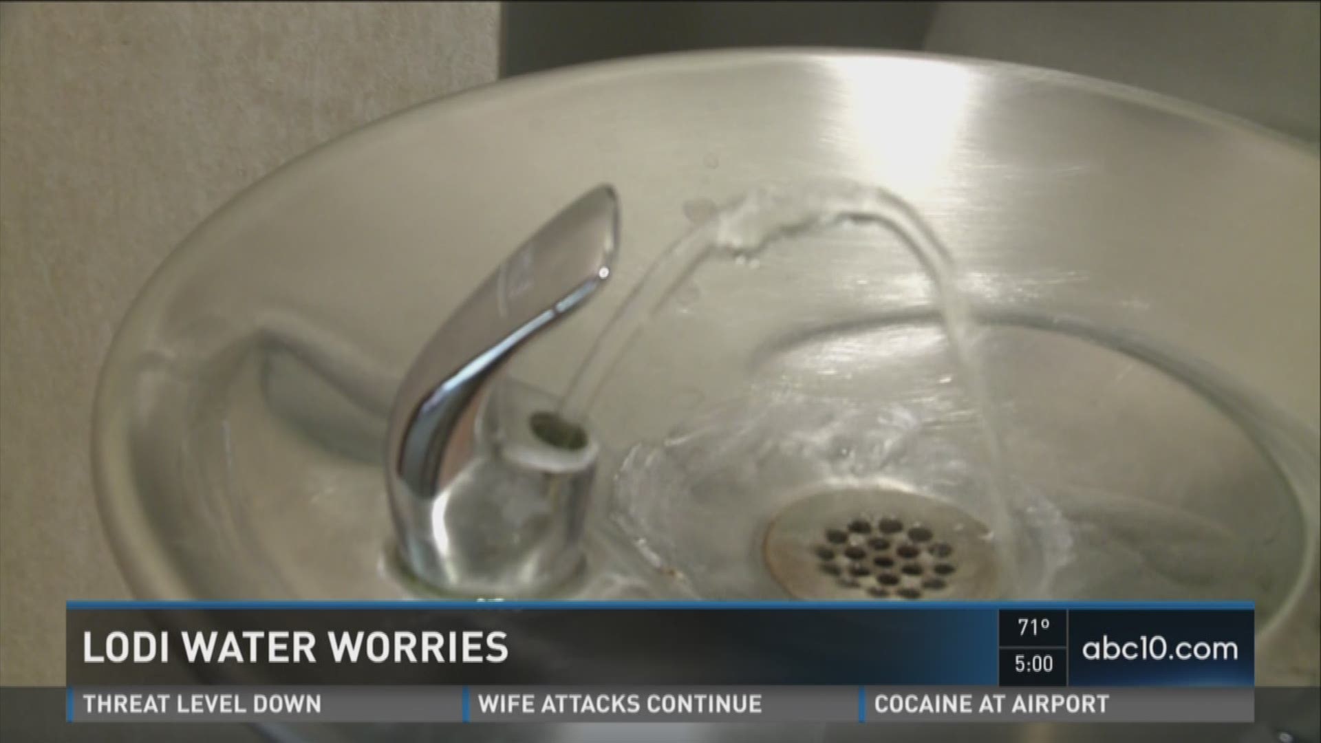 stinky water in bathroom sink