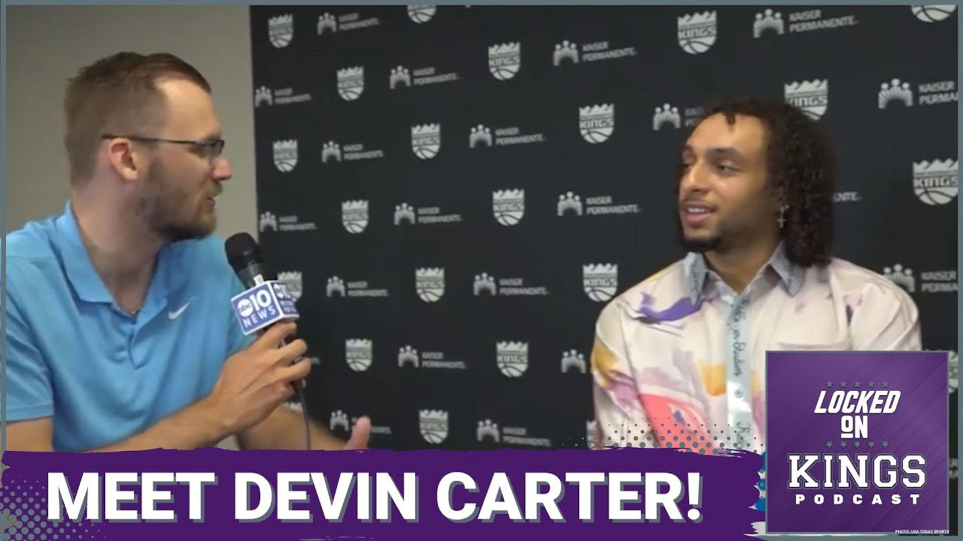 Matt George shares his interview with Devin Carter after his introductory press conference in Sacramento on Tuesday morning.