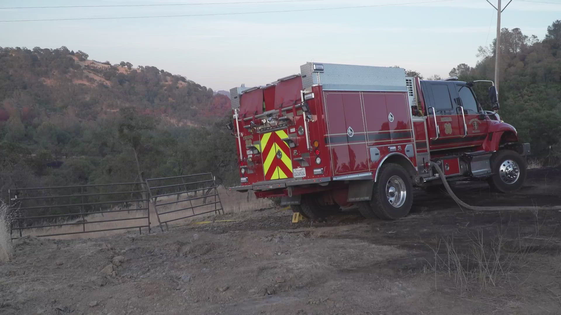 California firefighter continue their battle against the Aero Fire in Calaveras County and Sites Fire in Colusa County.