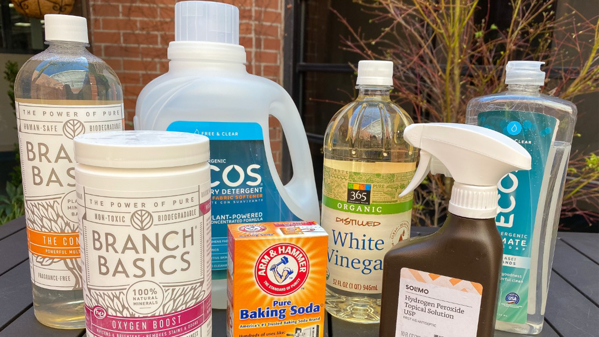 Bleach, detergent, soap, weed killers...all are or have chemicals. Megan breaks down inexpensive and non-toxic alternatives.